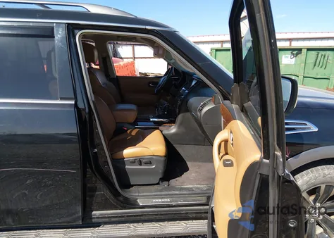 2017 Nissan Armada Platinum z USA, uszkodzony, nr VIN JN8AY2NE3H9706355